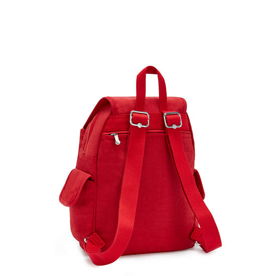 Kipling City Pack Small Ryggsäck Röda | SE 1706IL